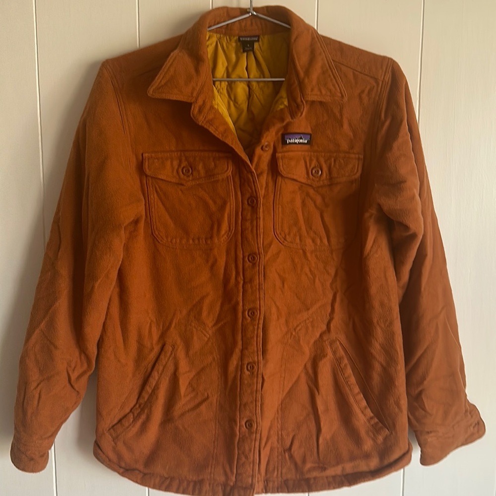 RARE Patagonia insulated fjord flannel